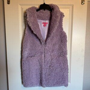 Betsey Johnson Faux Fur Vest